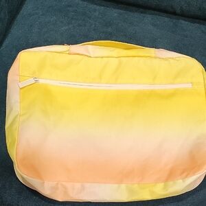 Calpak Yellow and Orange Gradient Organizing Bag